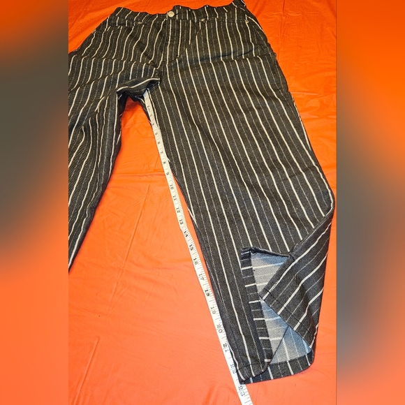 Vintage Gloria Vanderbilt Petal Pushers Wide Leg Hi-Waist Stretchy szM 8/10 EUC - Picture 10 of 11